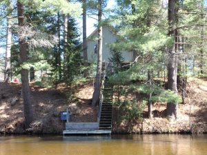 riverfront vacation rental michigan