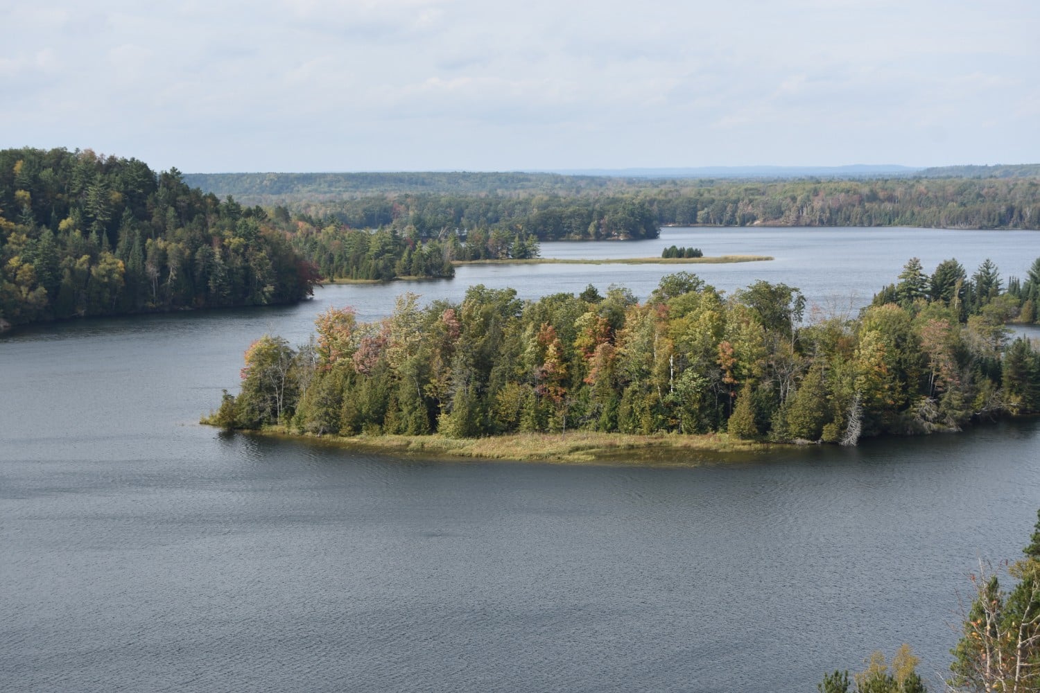 Winding banks of the Au Sable River