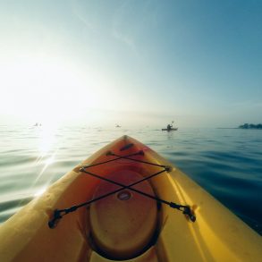 Kayak on a lake