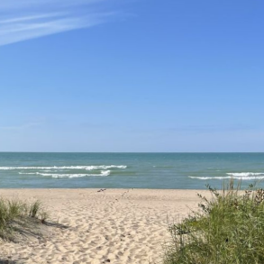 union pier michigan beach