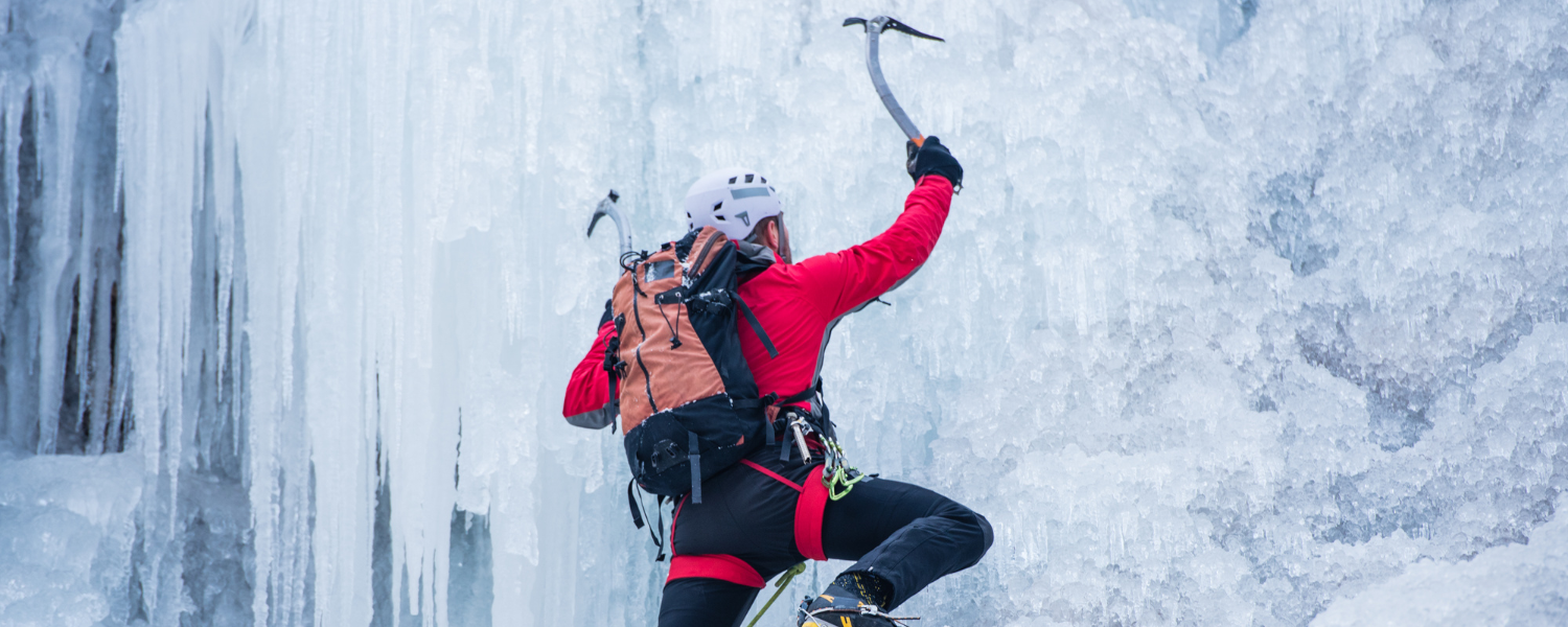 ice climbing