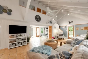 interior of vacation rental